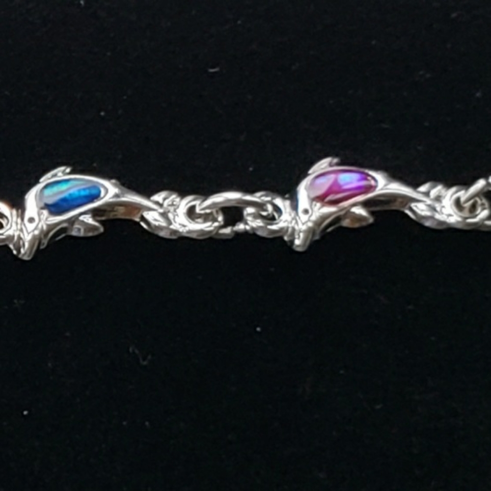 2/$29 Paua shell hand-crafted bracelet.